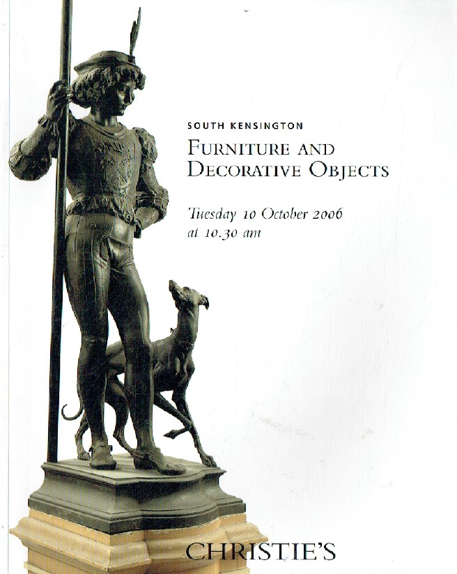 Christies October 2006 Furniture & Decorative Objects (Digital only)