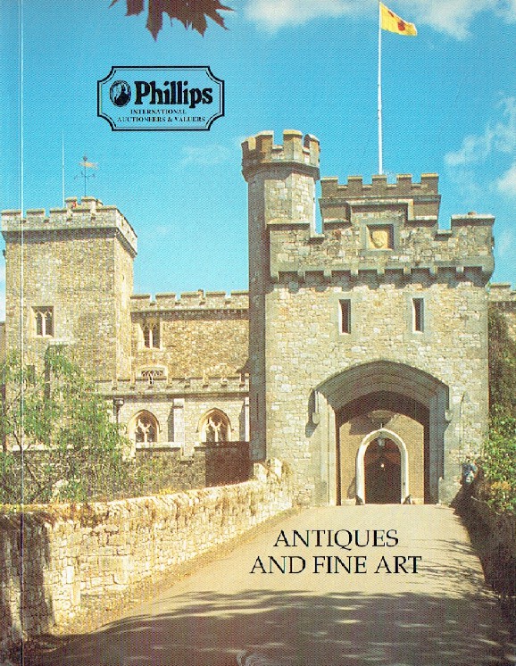 Phillips September 1995 Antiques & Fine Art