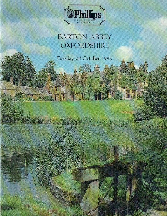 Phillips October 1992 Barton Abbey Oxfordshire