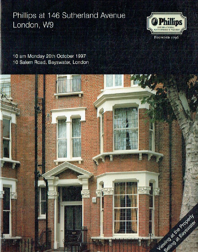 Phillips October 1997 Phillips at 146 Sutherland Avenue London, W9