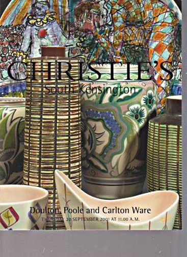 Christies 2001 Doulton, Poole & Carlton Ware