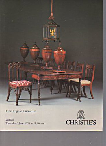 Christies 1996 Fine English Furniture - Click Image to Close
