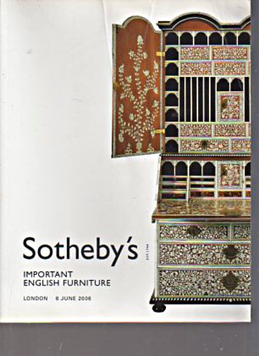 Sothebys 2006 Important English Furniture