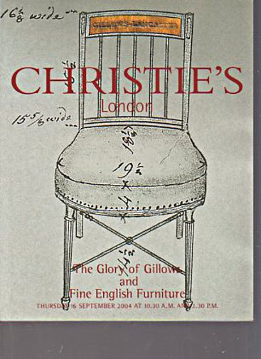 Christies 2004 Glory of Gillows & Fine English Furniture - Click Image to Close
