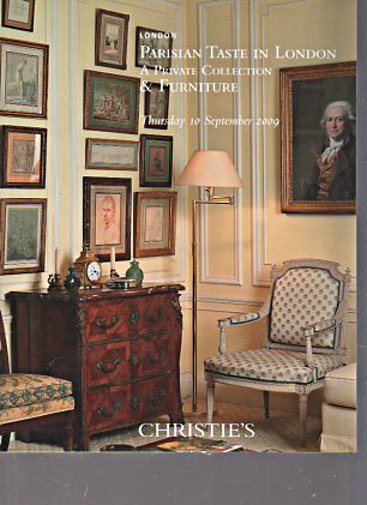 Christies 2009 Parisian Taste in London, Private Collection of Furniture