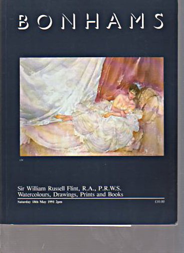 Bonhams 1991 William Flint Watercolours, Drawings, Prints