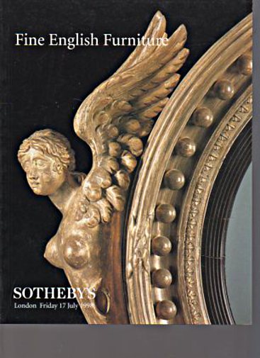 Sothebys 1998 Fine English Furniture