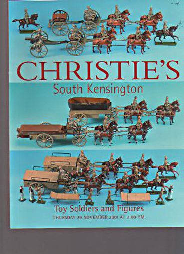 Christies November 2001 Toy Soldiers and Figures