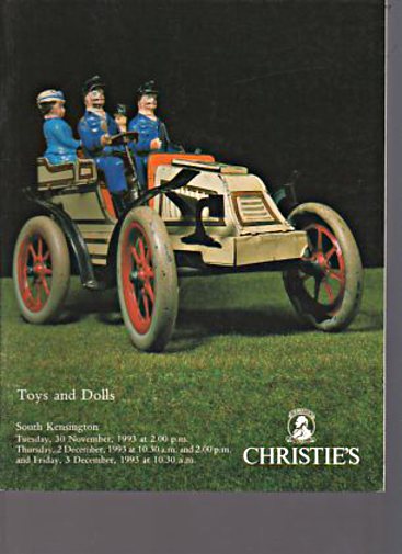 Christies 1993 Toys and Dolls