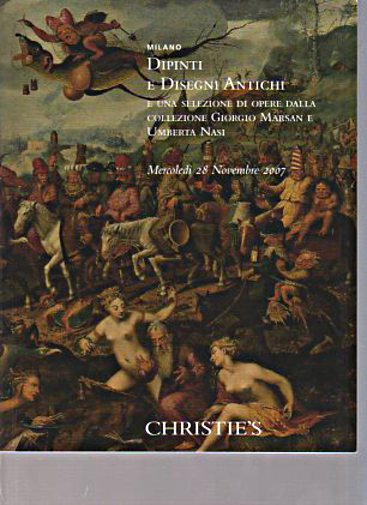 Christies 2007 Old Master Pictures, Collection Marsan & Nasi