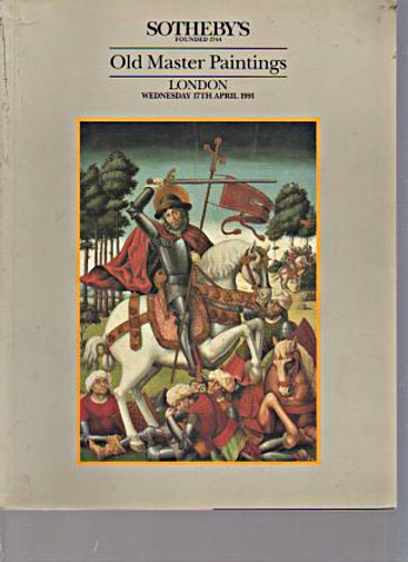 Sothebys April 1991 Old Master Paintings Sothebys April 1991 Old Master Paintings
