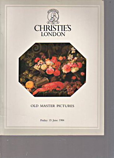 Christies June 1984 Old Master Pictures