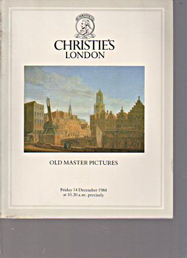 Christies 1984 Old Master Pictures
