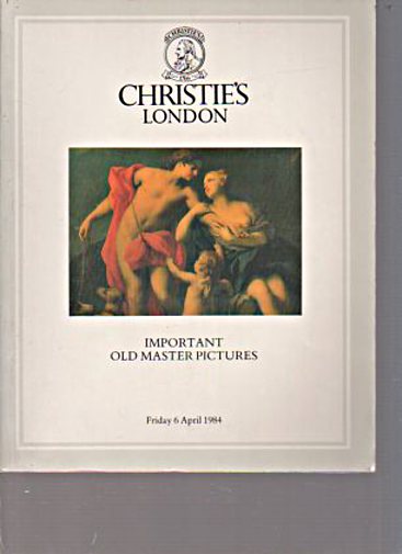 Christies 1984 Important Old Master Pictures