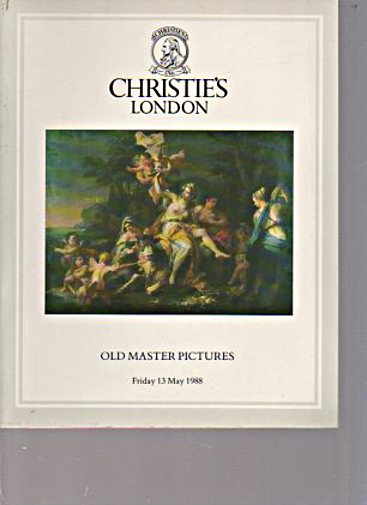 Christies May 1988 Old Master Pictures.