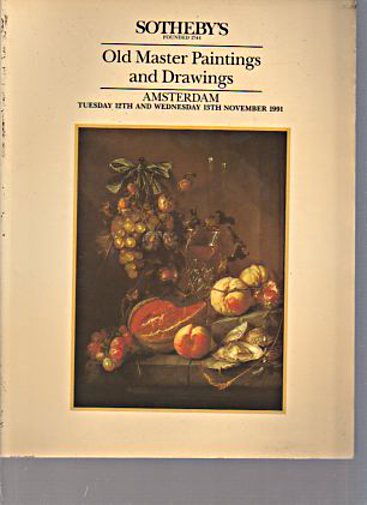 Sothebys 1991 Old Master Paintings & Drawings - Click Image to Close