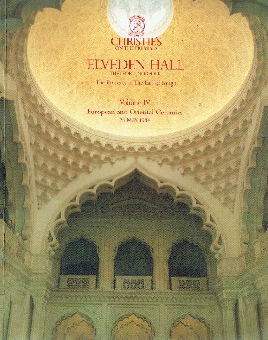 Christies 1984 Elveden Hall (Volume - IV )