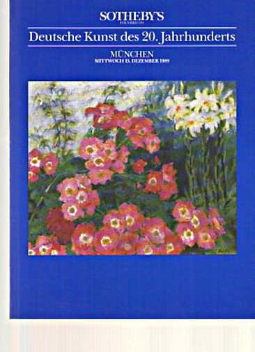 Sothebys 1989 20th Century German Paintings Sothebys 1989 20th Century German Paintings