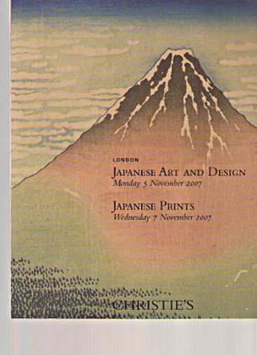 Christies 2007 Japanese Art & Design, Japanese Prints
