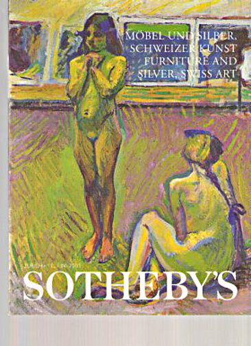 Sothebys 2001 Swiss Art, Furniture & Silver