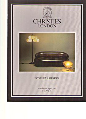 Christies 1984 Post-War Design