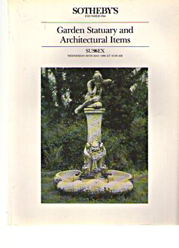 Sothebys 1986 Garden Statuary & Architectural Items