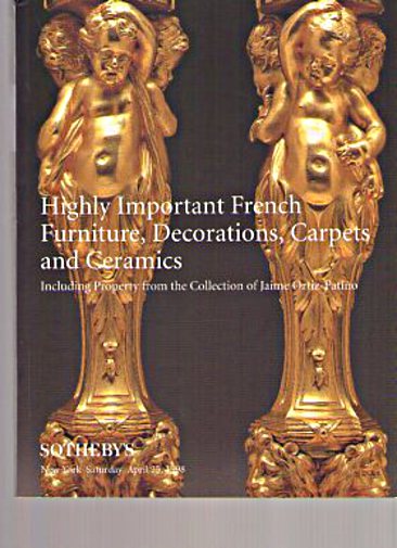 Sothebys 1998 Ortiz-Patino Collection French Furniture (Digital only)