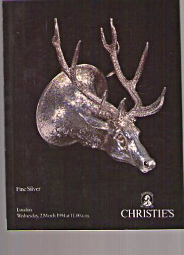 Christies 1994 Fine Silver - Click Image to Close