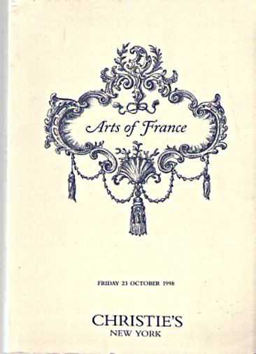 Christies 1998 Arts of France (French Furniture)