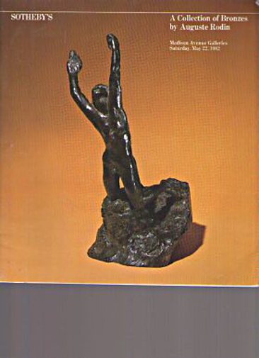 Sothebys 1982 A Collection of Bronzes by Auguste Rodin