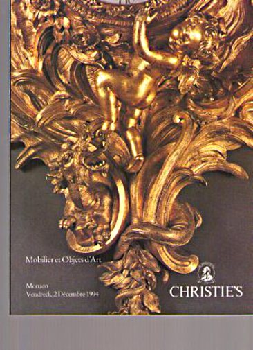 Christies 1994 French Furniture & Works of Art