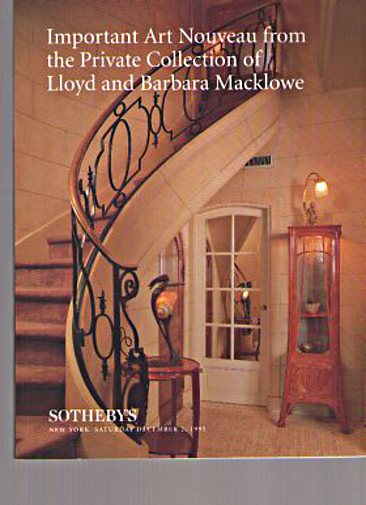 Sothebys 1995 Macklowe Collection Important Art Nouveau