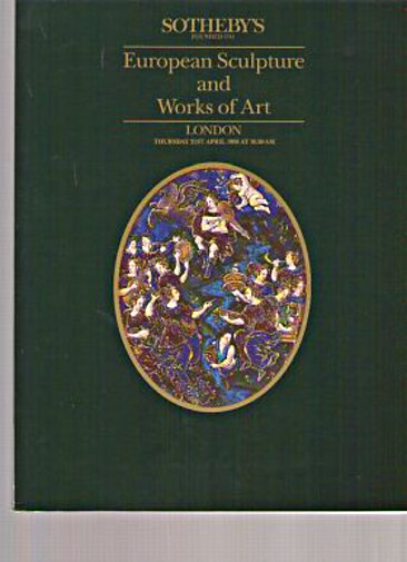 Sothebys 1988 European Sculpture and Works of Art