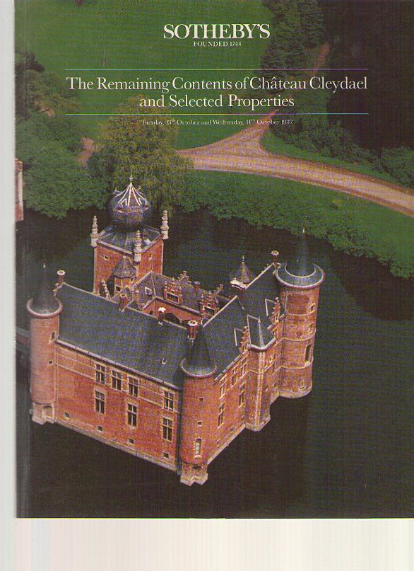 Sothebys 1987 Chateau Cleydael - Click Image to Close