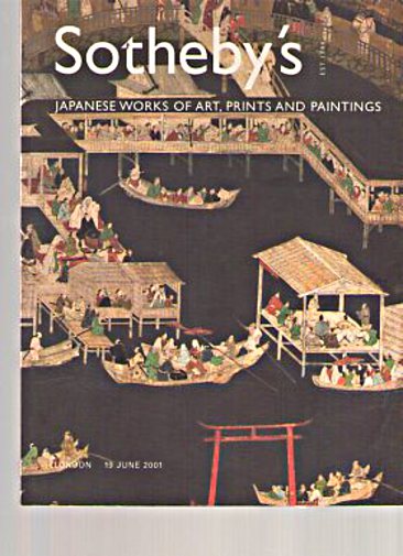 Sothebys 2001 Japanese of Art, Prints & Paintings - Click Image to Close
