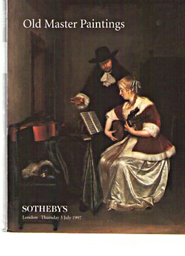 Sothebys July 1997 Old Master Paintings