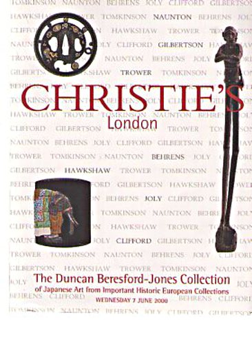 Christies 2000 Duncan Beresford-Jones Collection of Japanese Art
