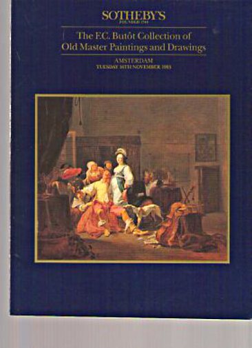 Sothebys 1993 Butot Collection Old Master Paintings, Drawings