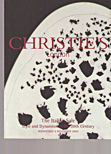 Christies 2000 The Italian Sale (20th Century)