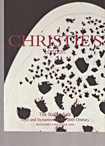 Christies 2000 The Italian Sale (20th Century)