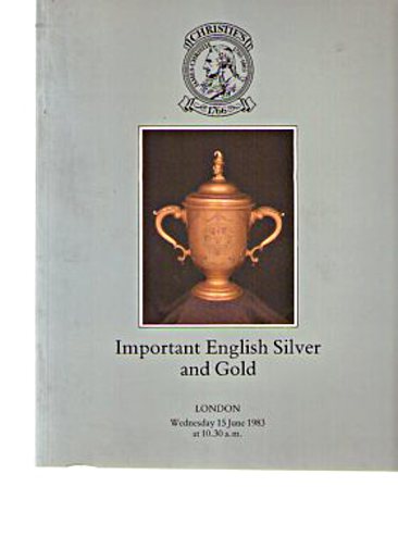 Christies 1983 Important English Silver and Gold