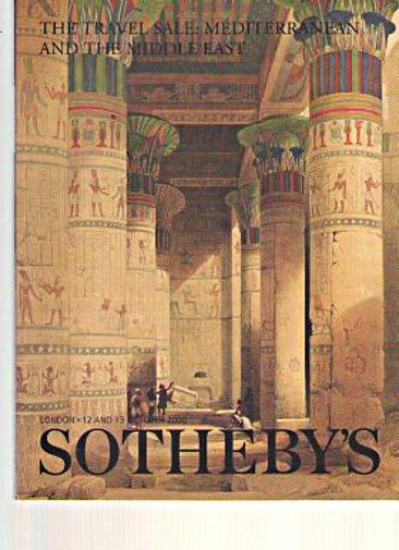Sothebys 2000 Travel Sale, Mediterranean, Middle East (Digital only)