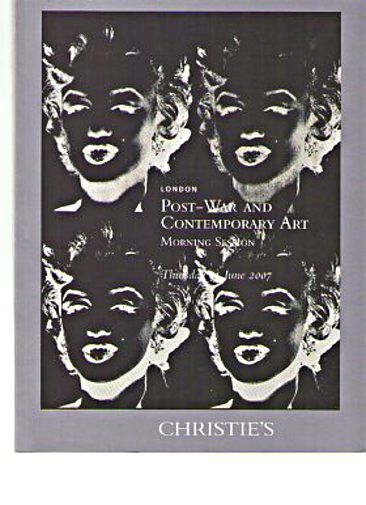 Christies 2007 Post War & Contemporary Art-Morning
