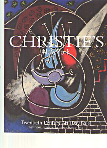 Christies November 1999 Twentieth Century Art (Day Sale)