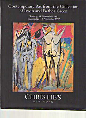 Christies 1997 Green Collection Contemporary Art