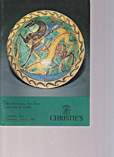Christies June 1991 Art Nouveau, Art Deco and Arts & Crafts (Digital Only)