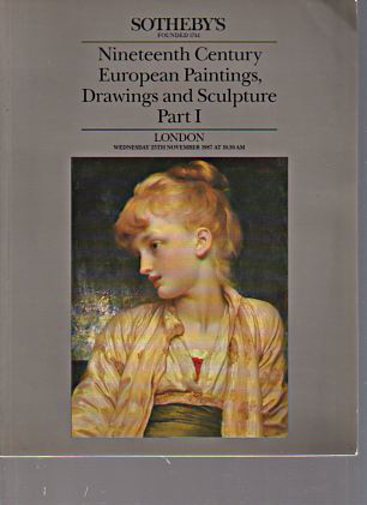 Sothebys 1987 19th Century European Paintings Part I