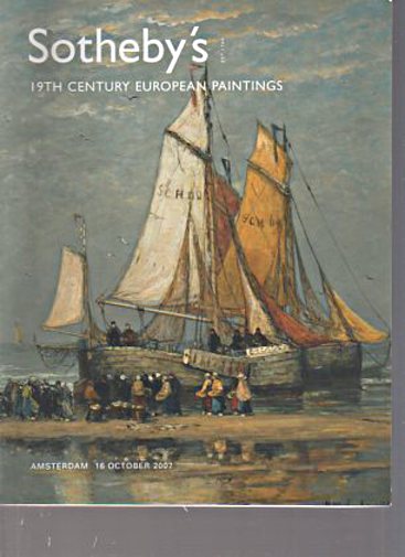 Sothebys 2007 19th Century European Paintings