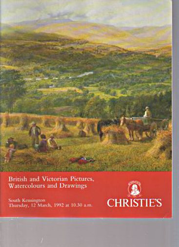 Christies 1992 British & Victorian Pictures