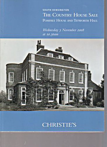 Christies 2008 Pomfret House & Tetworth Hall House sale